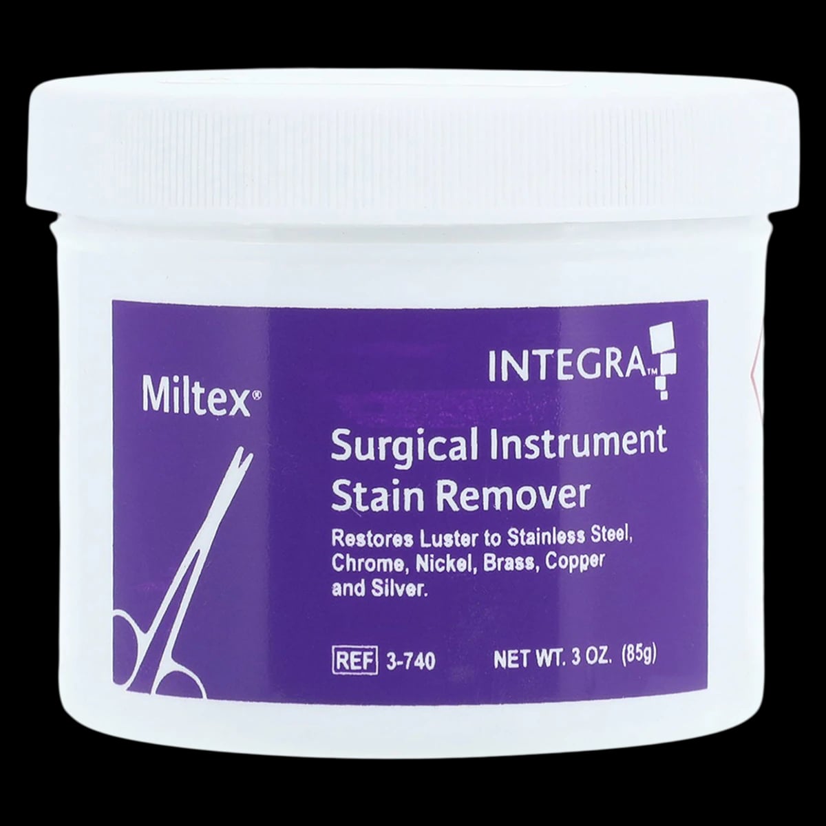 Miltex-Integra Surgical Instrument Stain Remover, 3 oz Jar, 3-740