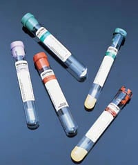BD Vacutainer Plus Serum Blood Collection Tube, Glass, Red, No Additive, Silicone Coated, 16 x 100mm, 10mL, Conventional Closure, 100/Box, 366430