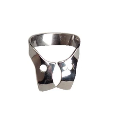 Ivory Rubber Dam Clamp, Wingless, #26N, Stainless Steel, Universal Upper Molar, 50057728
