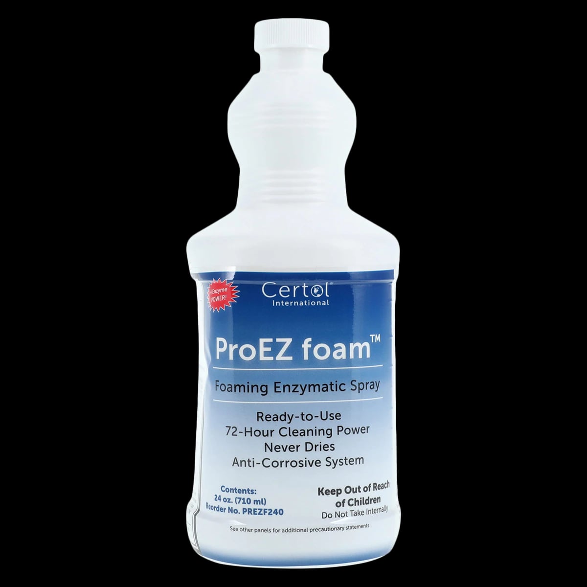 Spec Clean Enzymatic Pre-Treatment Foam Spray, 24 oz with Nozzle, PREZF240-1