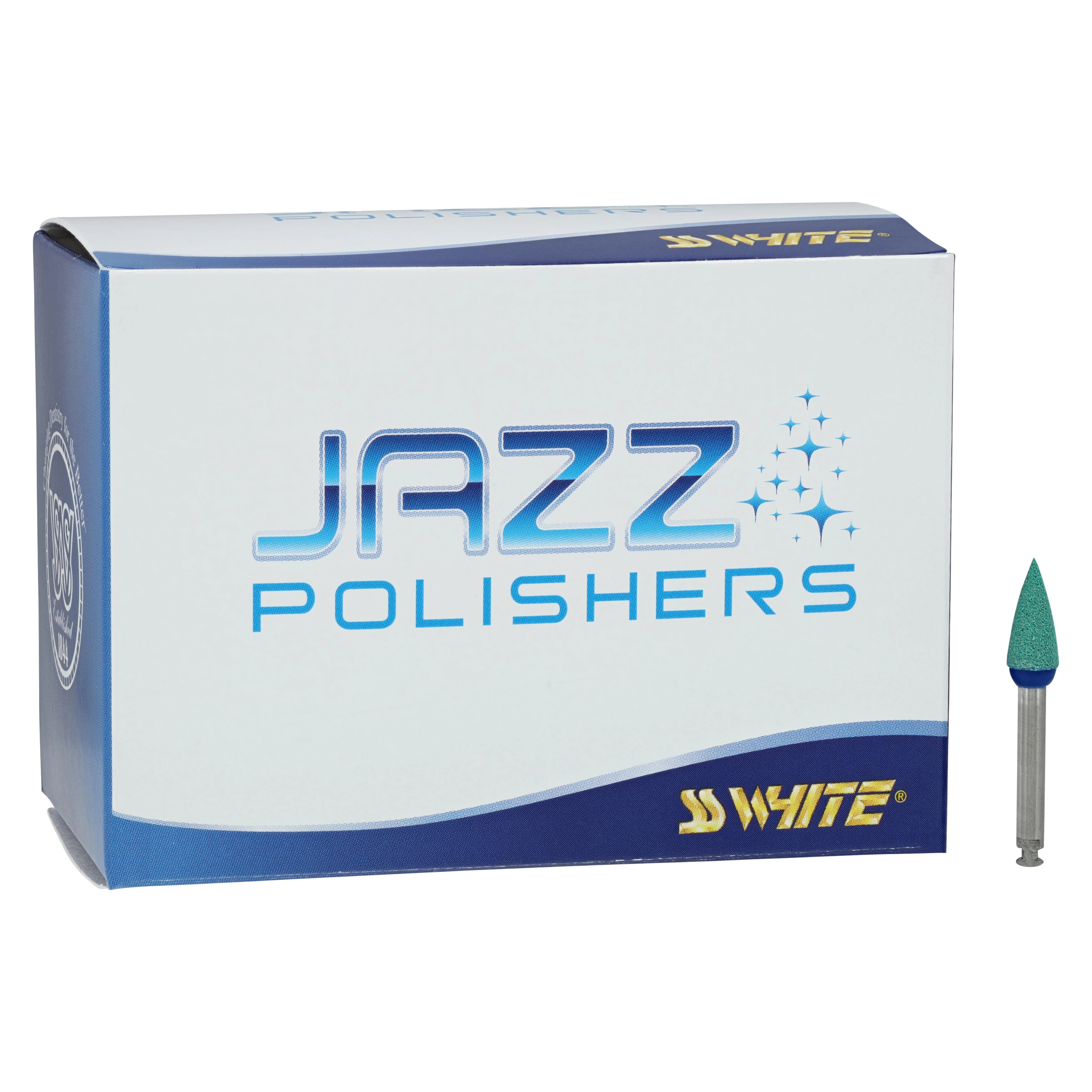 Jazz P3S Porcelain & Metal 3-Step Polisher, Coarse Flame, RA Latch, 3/Pk, 89004