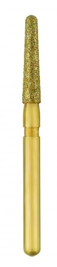 Great White Z Diamond Bur, FG, Round End Taper, #856-018, 1.8 mm, Medium Grit, 5/Pk