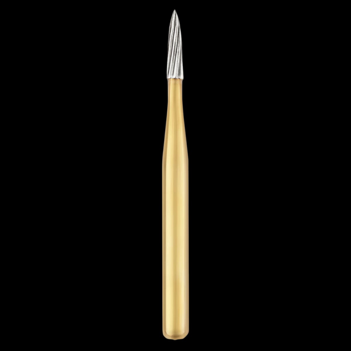 SS White 7902 12-Blade Trimming & Finishing Carbide Bur, Needle, Friction Grip, 100/Pk, 13621