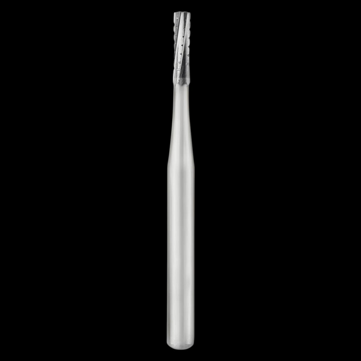 SS White Sterile Carbide Bur #557, FG, Straight Fissure Flat End Crosscut, 25/Pk