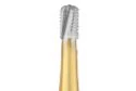 SS White Great White Gold Carbide Bur, Straight Fissure Friction Grip, H342, 10/Pk