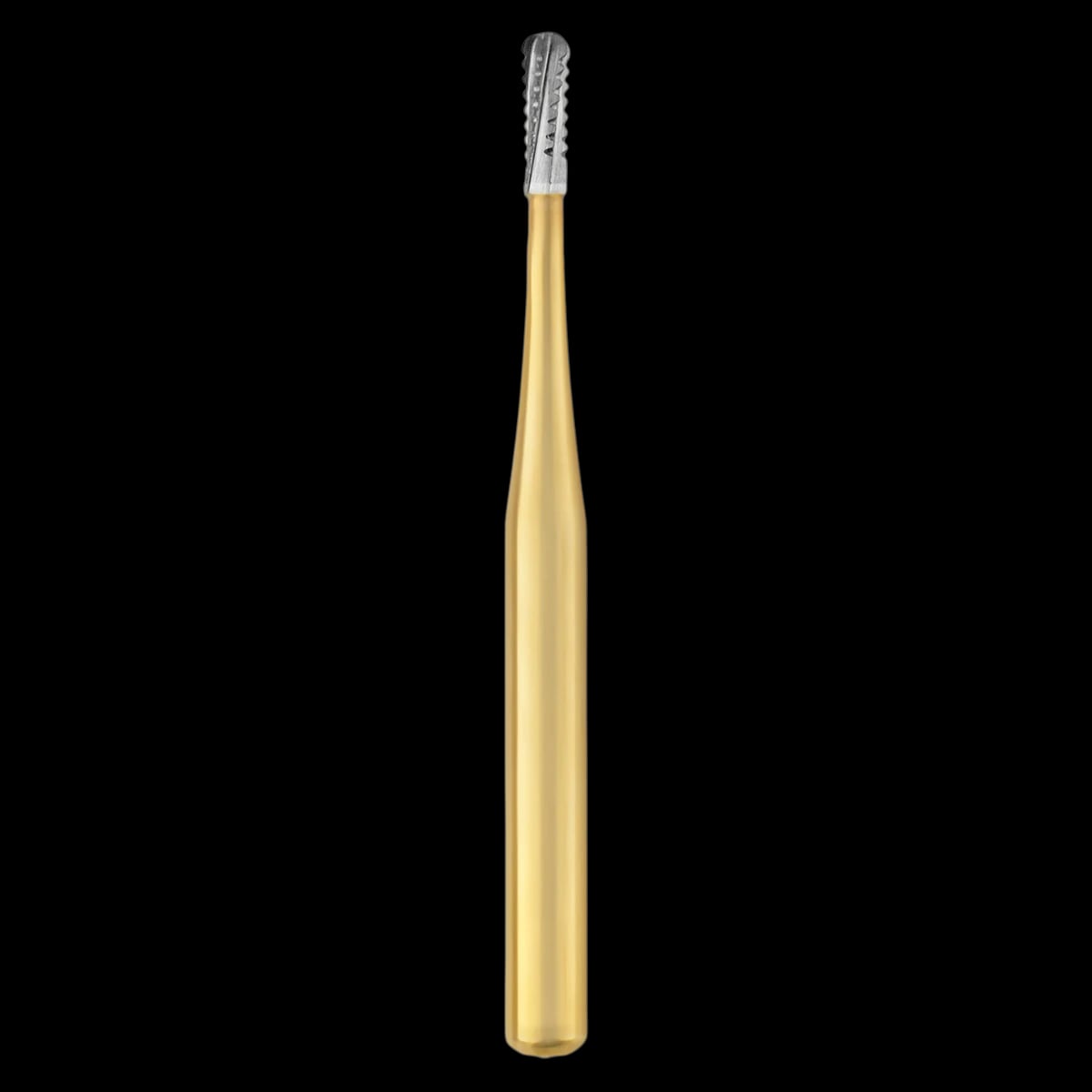 Great White Gold Series Sterile Carbide Bur, Friction Grip, Pear #245, 25/Roll, GW245