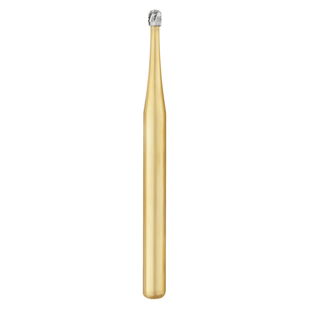 SS White Great White Gold Series Sterile Carbide Bur, Round #2, FG (Friction Grip), 25/Roll, GW2R