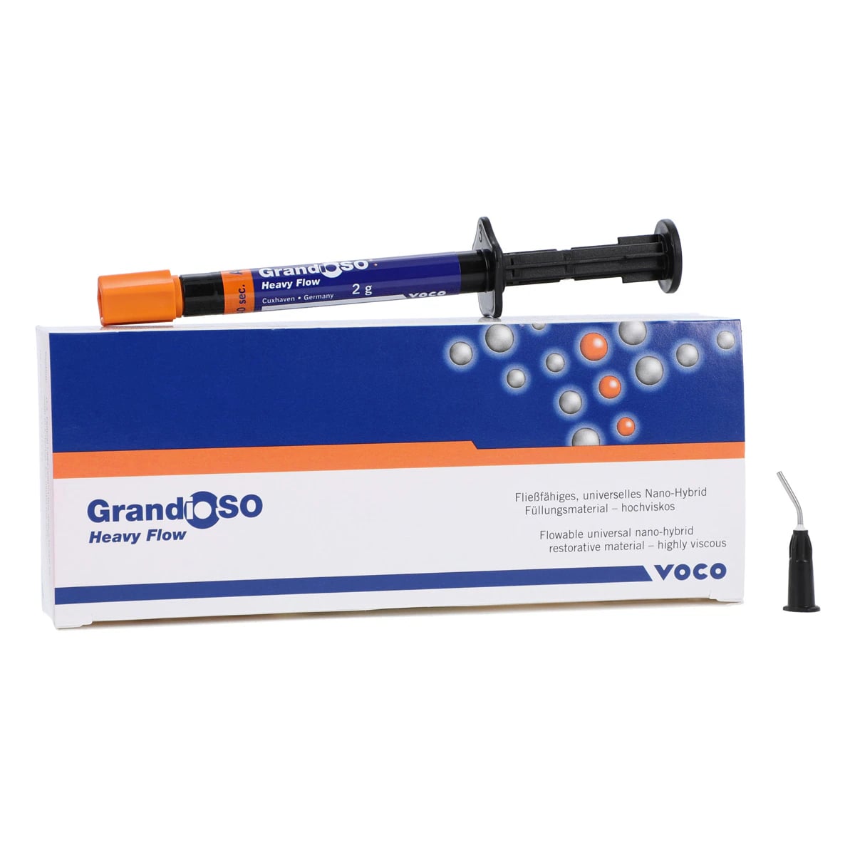 GrandioSO Heavy Flow Flowable Composite, Syringe Refill, 2g, Shade A4, 2/Pk, 2688