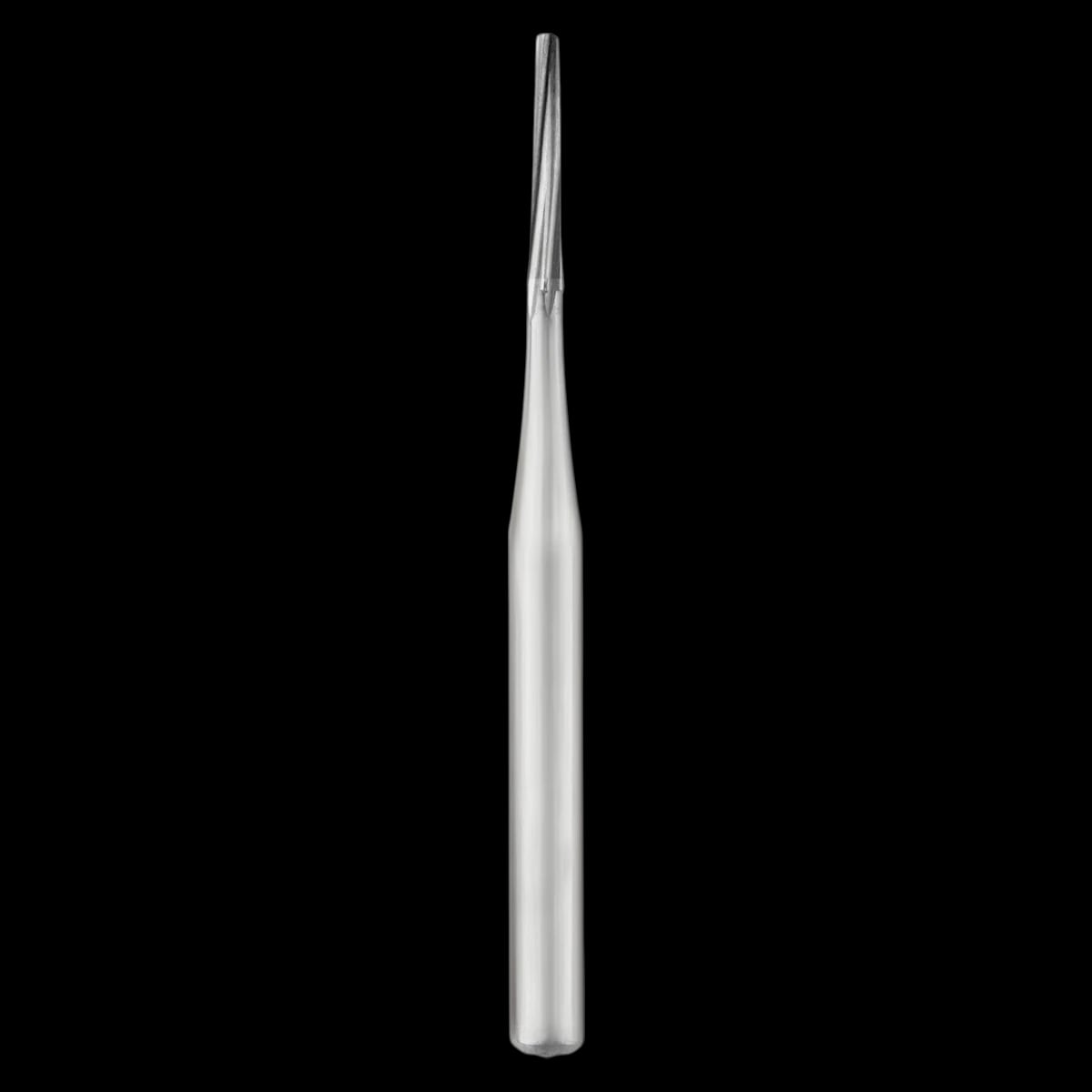 SS White Sterile Carbide Burs, Friction Grip (FG), Tapered Fissure Flat End Crosscut, #169L, 100/Pkg
