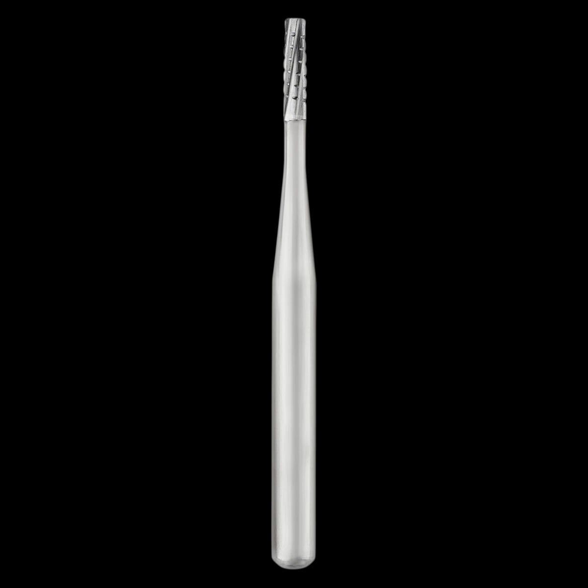 SS White Sterile Carbide Bur, FG Friction Grip, Straight Fissure Flat End Crosscut, #556, 100/Roll