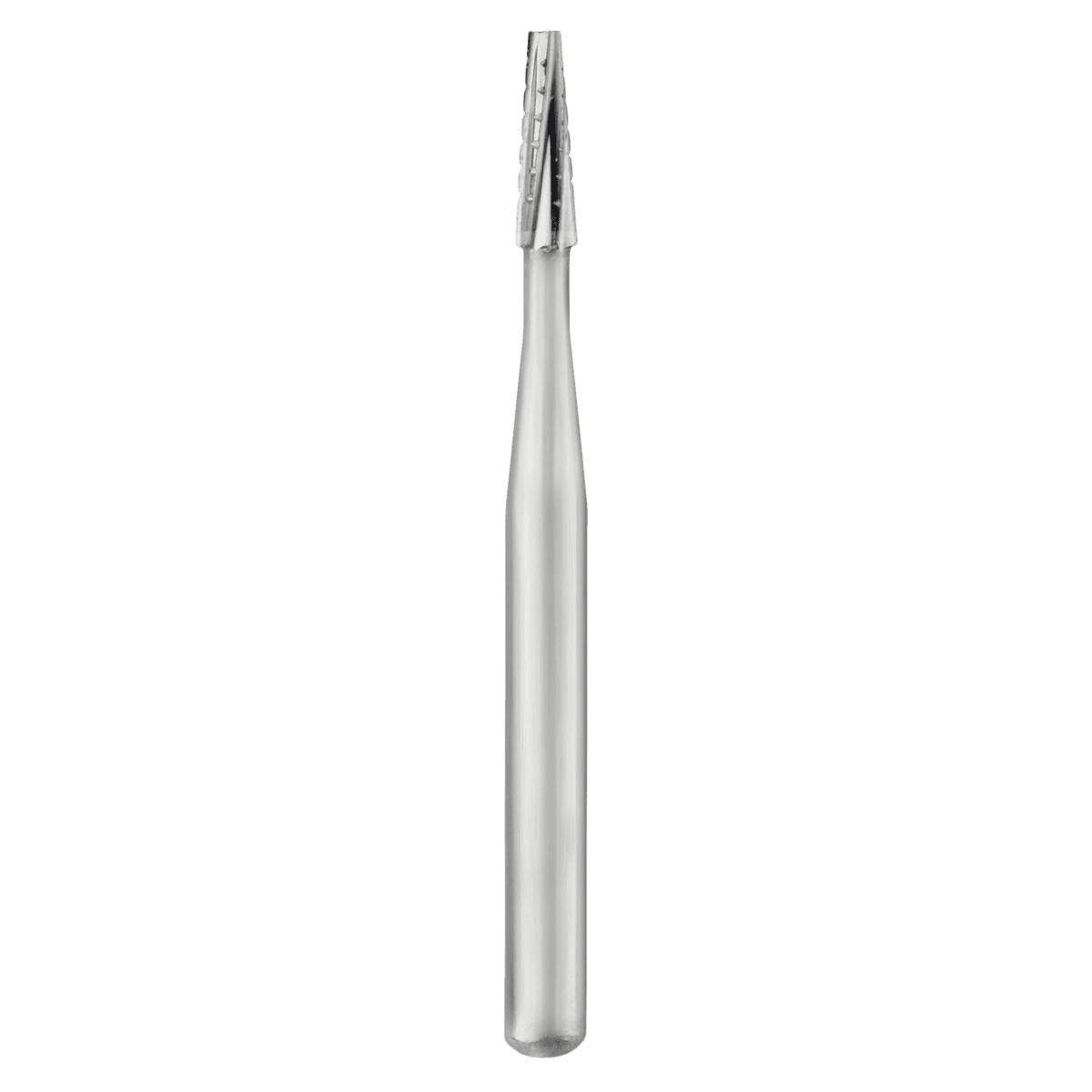 SS White Sterile Carbide Bur, FG, Tapered Fissure Flat End Plain, #701, 25/Roll