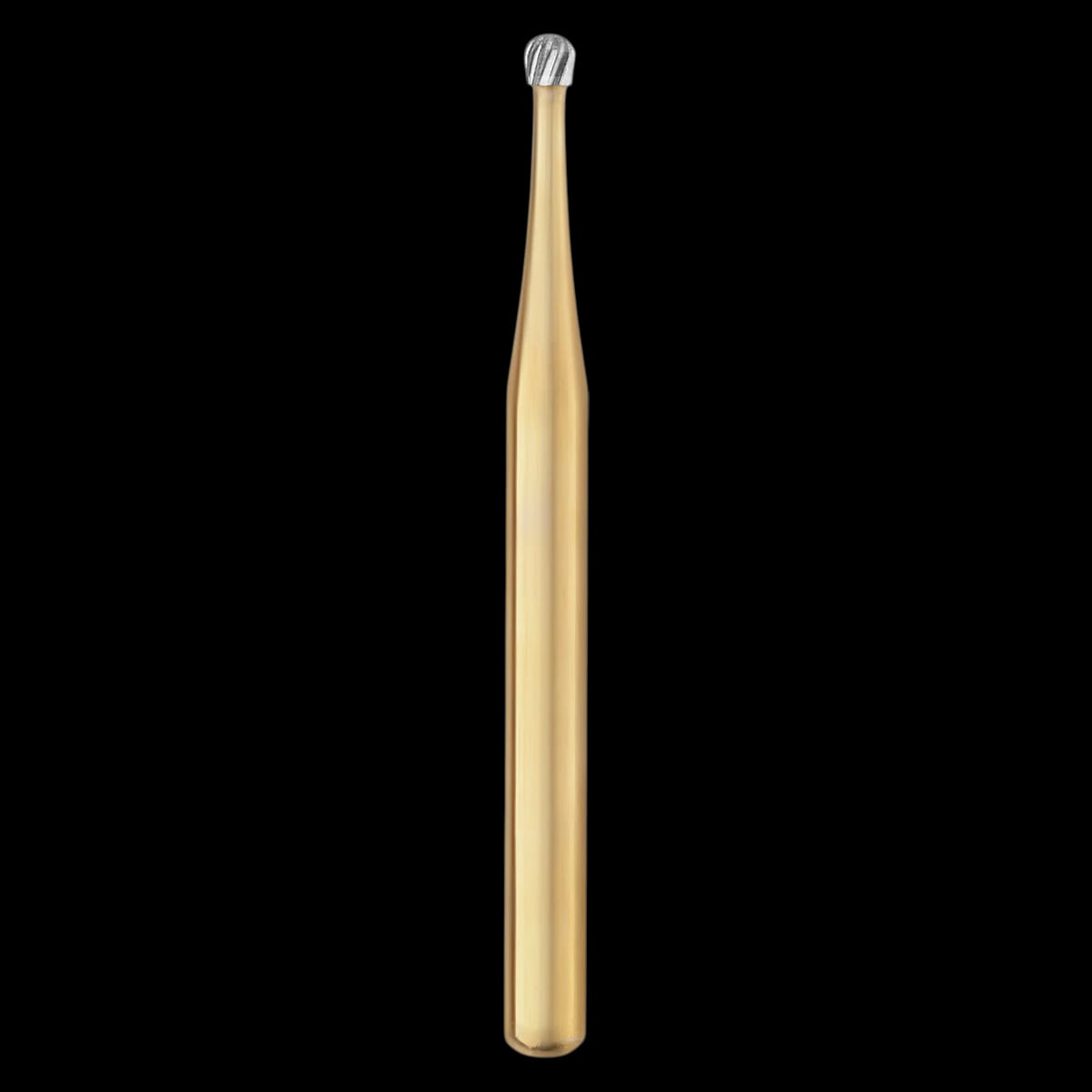 SS White T&F 7002 12-Blade Round Trimming and Finishing Carbide Bur, Friction Grip, 5/Pkg, 15102-5