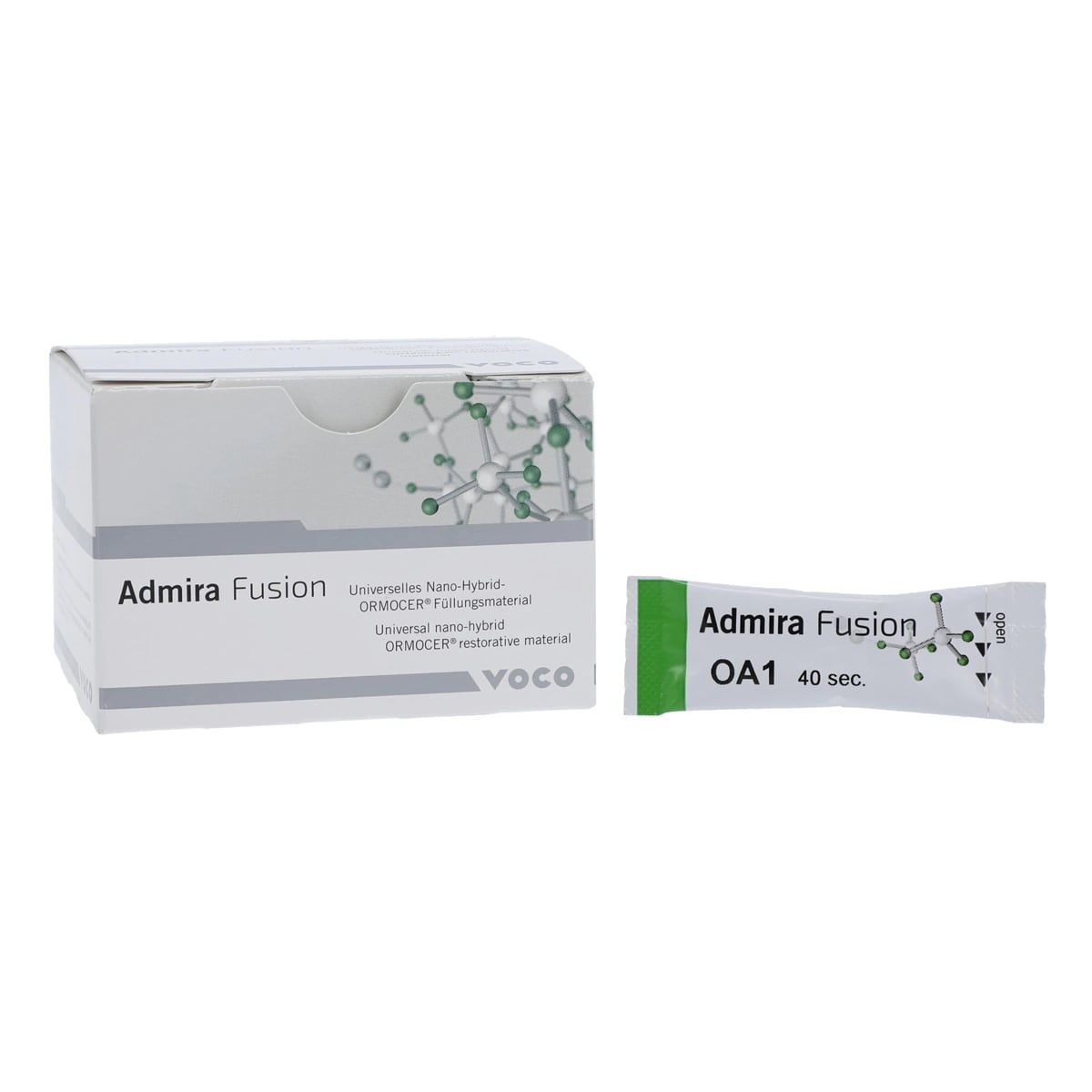 Admira Fusion Universal Nano-ORMOCER Composite Capsule Refill, 0.2 g, Shade OA1, 15/Pk, 2798