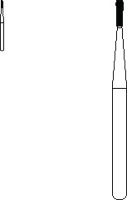 SS White Standard Operative Carbide Bur, FG, Long Pear, #330L, 10/Pk, 15008