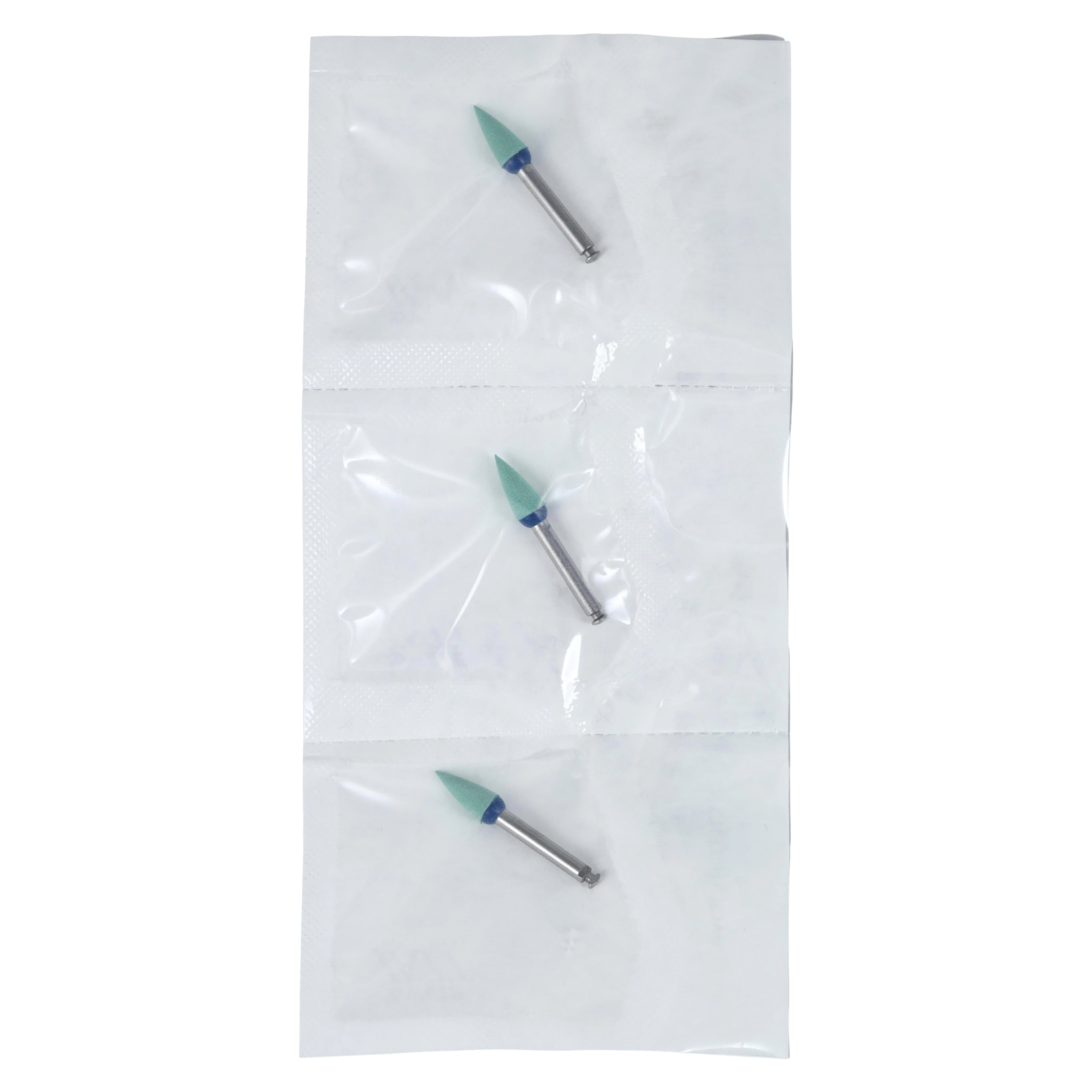 Jazz ZA2S Zirconia-Alumina 2-Step Universal Polishing System, Medium, RA, Flame, Sterile, 3/Pkg, 89112-S3