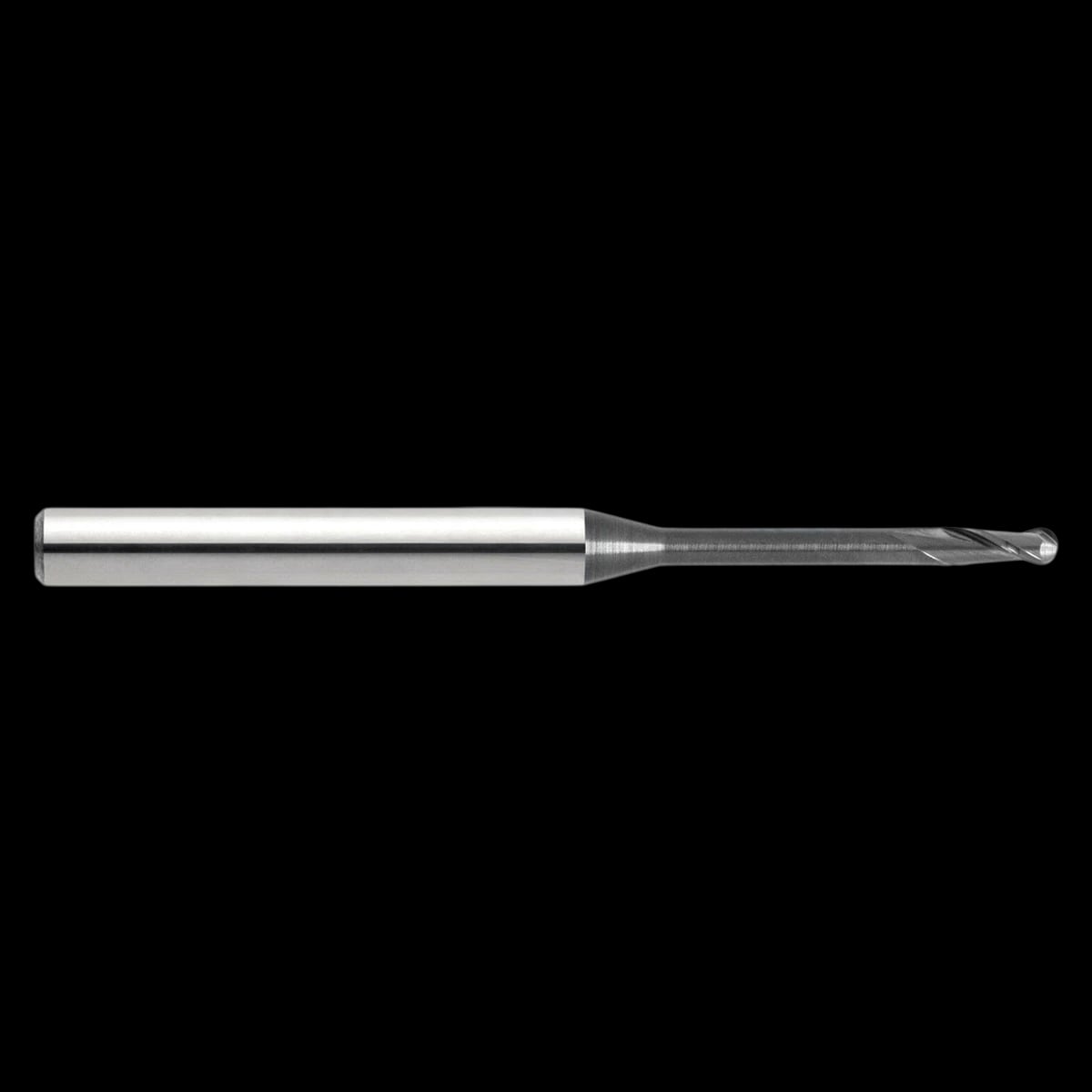 Lazer Sharp Uncoated CAD/CAM Carbide Ball End Mill, 2mm, Roland, 1/Pk, SSWROL-204050-20-01