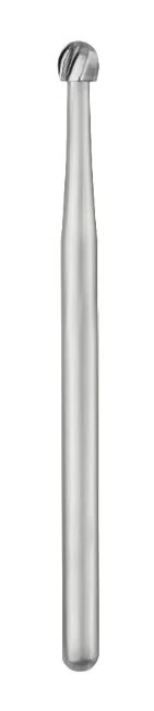 SS White Standard Operative Carbide Bur, HP, Round, #6, 1.8 mm Diameter, 100/Pk, 12006