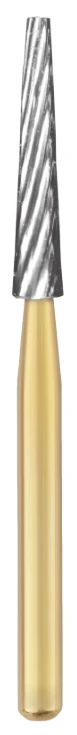 SS White #7206 12-Blade Trimming & Finishing Carbide Bur, Cone, Friction Grip, 5/Pkg, 15206-5