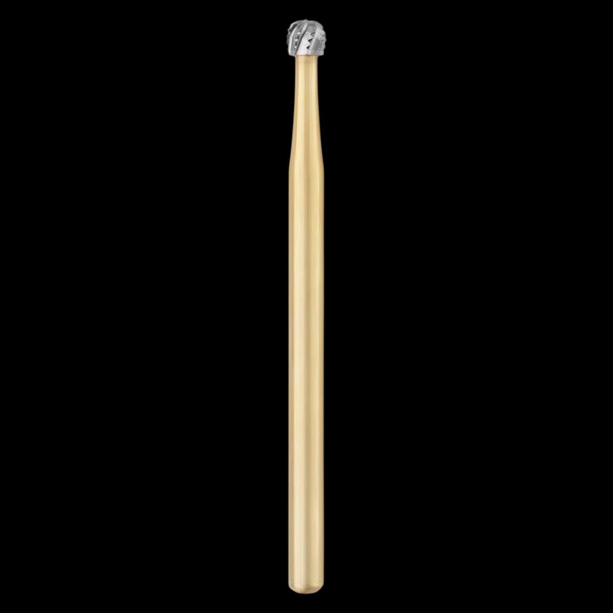 Great White Gold Series Carbide Burs, FGSL, Round, #6R, Surgical Length, 5/Pk, 18207-5