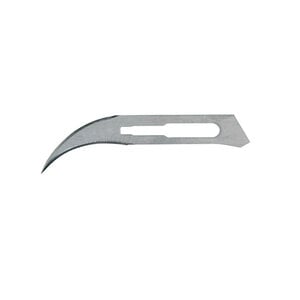 GLASSVAN Disposable Surgical Blades, Stainless Steel, Size 12B, 100/Box