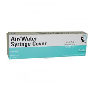 Quala Air/Water Syringe Cover, 2.5" x 10", Box of 500