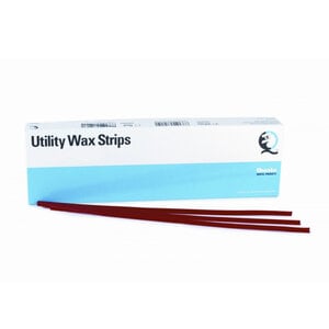 Quala Utility Wax Strips, Small, Red, 144/Bx