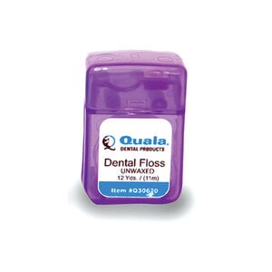 Quala Patient Floss, Unwaxed, 12 yd, Case of 72