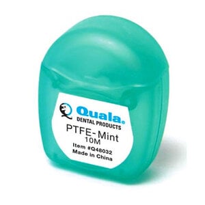 Quala PTFE Floss, Patient Size, Mint, 10 Meters, Case of 72