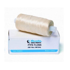 Quala PTFE Dental Floss Refill, Plain, 200 yd per Roll