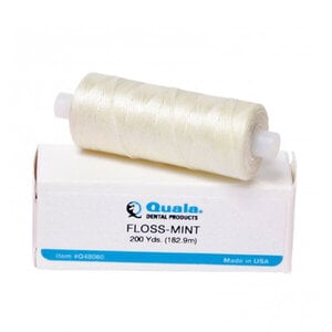 Quala Dental Floss Refill, Waxed, Plain, 200 yd per Roll