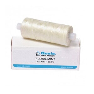 Quala Mint Waxed Dental Floss Refill, 200 yd per Roll