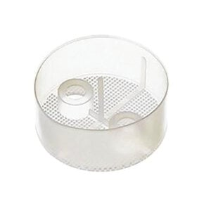 Quala Disposable Screen Traps, Beige, 2-7/8" Dia, Fits Den-Tal-EZ with Black Canisters, 25/Bg, Q9035 (Cross Ref #5506)