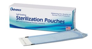 Advance Self-Sealing Autoclave Pouches, 3.5" x 5.25", Box of 200