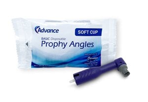 Advance Basic Disposable Prophy Angles, Soft, Pack of 100