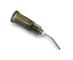 Advance Pre-Bent Dispensing Tips, 22 Gauge, Gray, Bag of 100