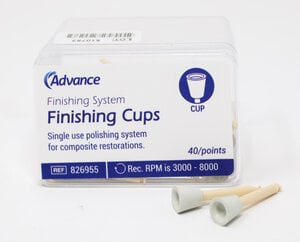 Advance Composite Polishers RA Cup Medium Pkg/40