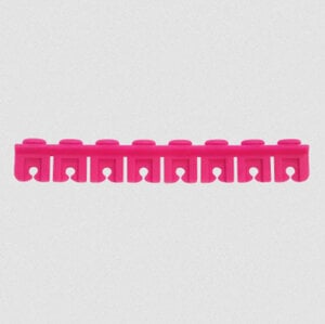 Advance Cassette Rails, Dual Sided 16 Instrument Holder Set, Fuscia, Set/4