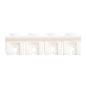 Advance Cassette Rails, Dual Sided 8 Instrument Holder Set, White, Set/4