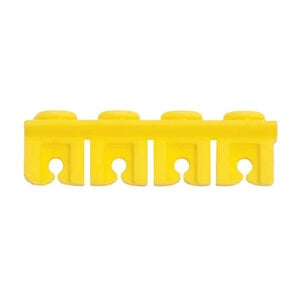 Advance Cassette Rails, Dual Sided 8 Instrument Holder Set, Yellow, Set/4