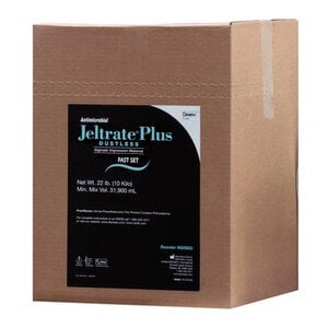 Jeltrate Plus Antimicrobial Fast Set Alginate Impression Material, 22 lb (10 kg) Can