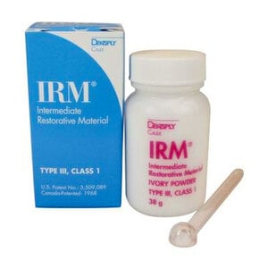 Dentsply Sirona IRM Intermediate Restorative Material Powder Refill, Ivory, 38 g