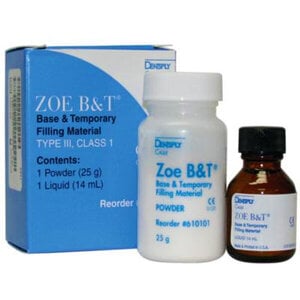 ZOE B&T Complete Package, Base and Temporary Filling Material (Dentsply Sirona Caulk)