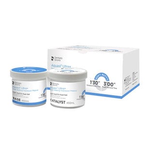 Aquasil Ultra+ Soft Putty Vinyl Polysiloxane Impression Material, 450 ml, Pack of 2