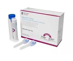 Aquasil Ultra+ Heavy Fast Set VPS Impression Material Refill, 50 mL Cartridges, Pack of 4