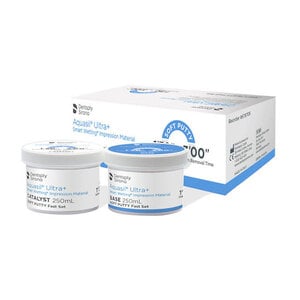 Aquasil Ultra+ Soft Putty Vinyl Polysiloxane Impression Material, 250 ml, Pack of 2