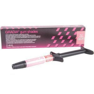 GC Gradia Gum Modifier GM34, 2.4 mL Syringe, Light Cure Indirect Restorative