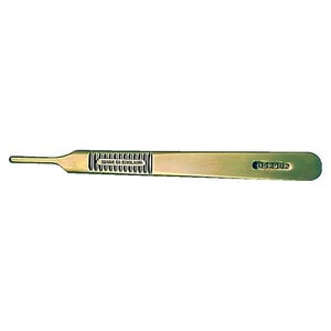 #3 Surgical Scalpel Handle, Fits Blades 10-15, 5/Pack