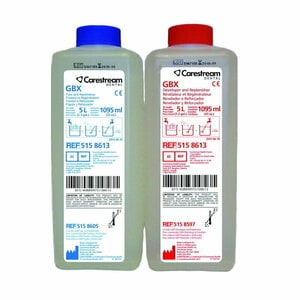 Carestream Health GBX Developer & Fixer Twin Pack, 2 x 5L
