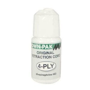 Gingi-Pak Crown-Pak 4-Ply Retraction Cord, Impregnated with dl-Epinephrine HCl, 108 in, Each