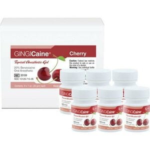 Gingicaine Topical Anesthetic Gel, Original Cherry Flavor, 1 oz Jar